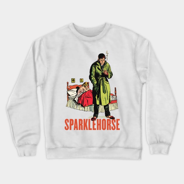Sparklehorse Sparklehorse Sparklehorse Crewneck Sweatshirt by unknown_pleasures